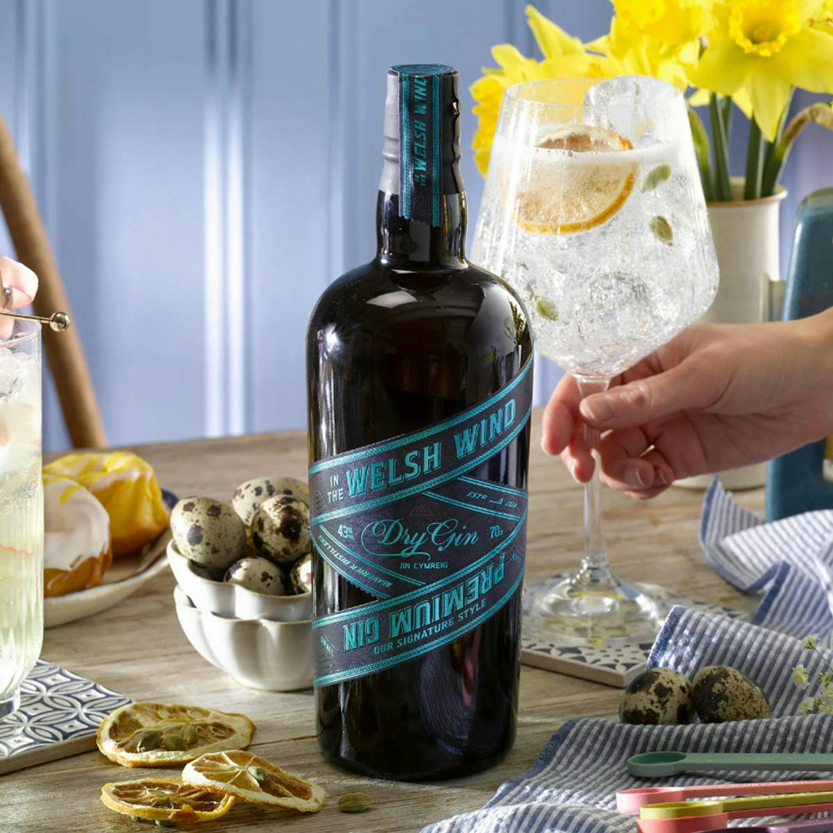 Welsh wind premium gin 